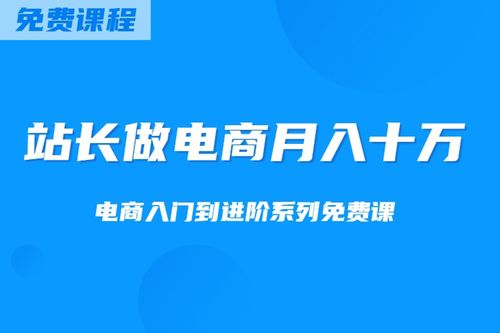 17.站长做电商月入十万