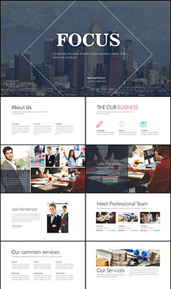 高效商务经济PPT模板 专业素材助力商业演示